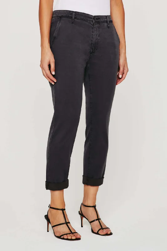 CADEN TAILORED TROUSER IN SULFUR NIGHT SHADOW Trousers Timeless Classic