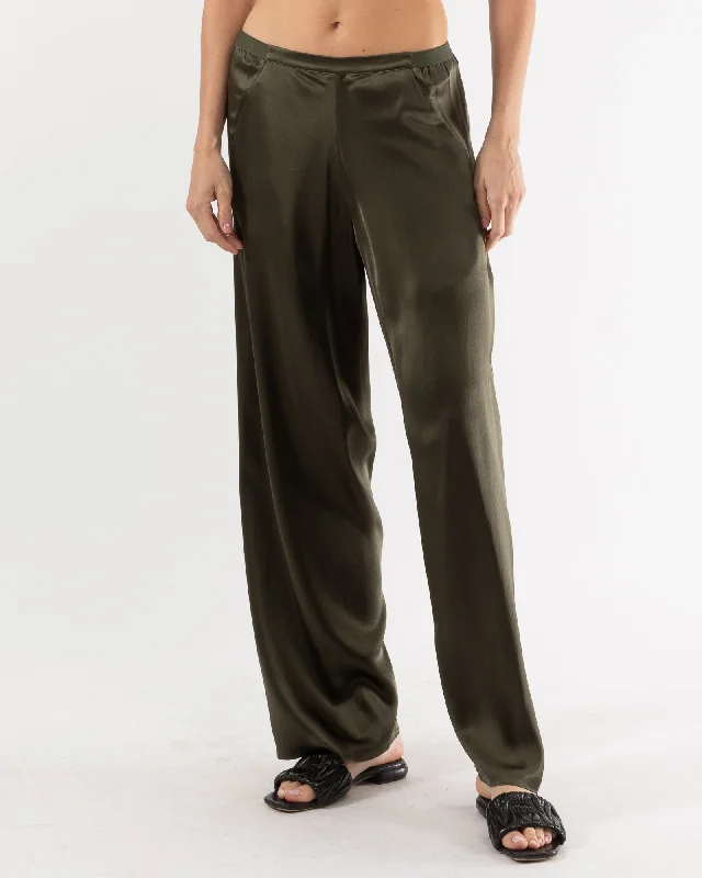 Silk Bias Trousers Trousers Canvas Durable