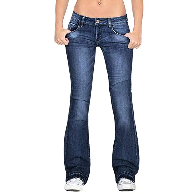 Stretch Denim Pants Comfortable Denim Pants