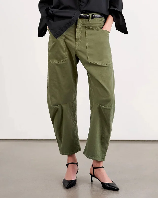 Shon Pants Relaxed High-Waist Trousers