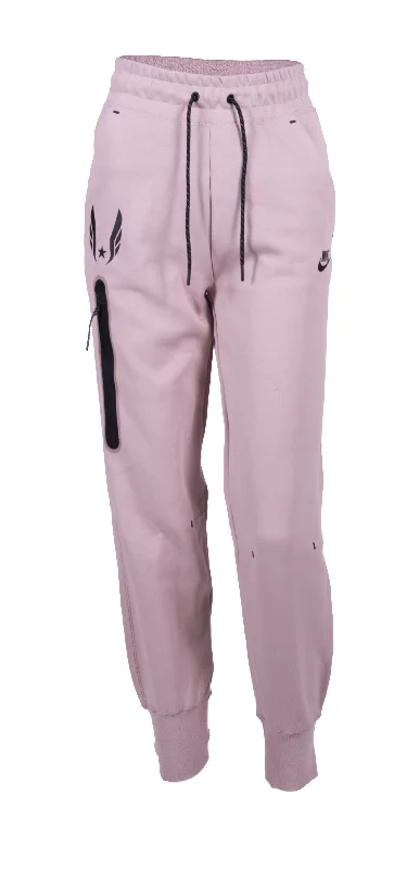 Nike USATF Women's Sportswear Tech Fleece Pants Formal Wide-Leg Pants