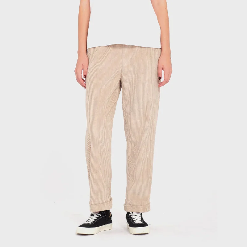 Volcom Womens Stone Street Trousers - Light Khaki Trousers Exclusive Limited