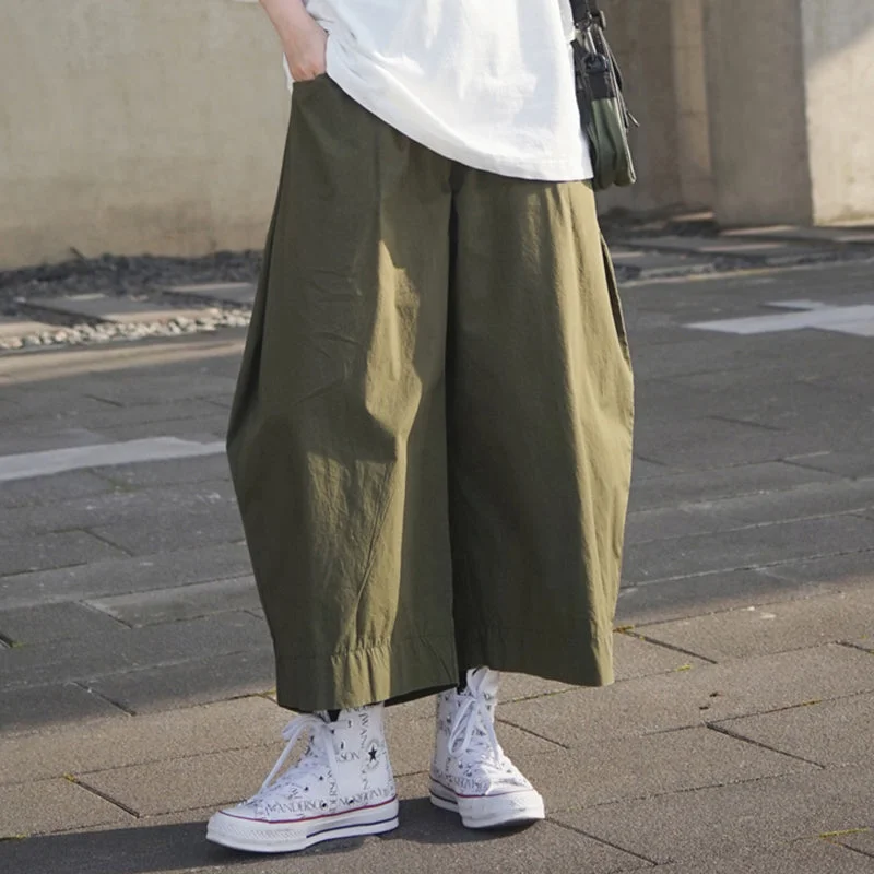 High Waist Wide Leg Pants Casual Plaid Pants