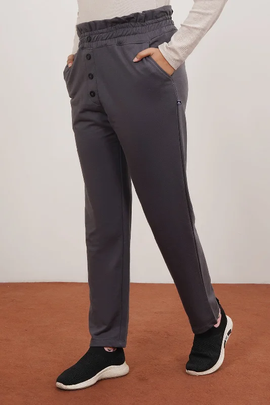 Women Paper Bag Style Trouser Trousers Gym Athletic