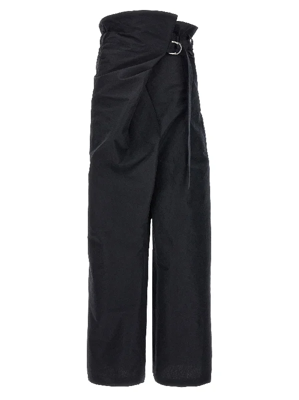 Enfold Trousers Trousers Solid Black