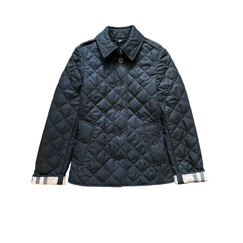 Burberry Frankby Quilted Lightweight Short Jacket Striped Jacket Polka Dot Jacket Floral Jacket