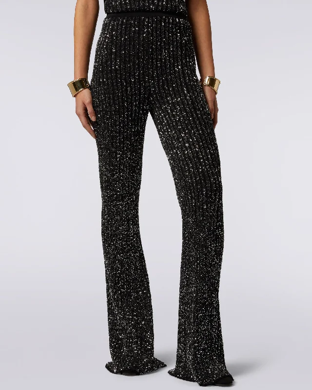 Sequin Trousers Trousers Cargo Utility