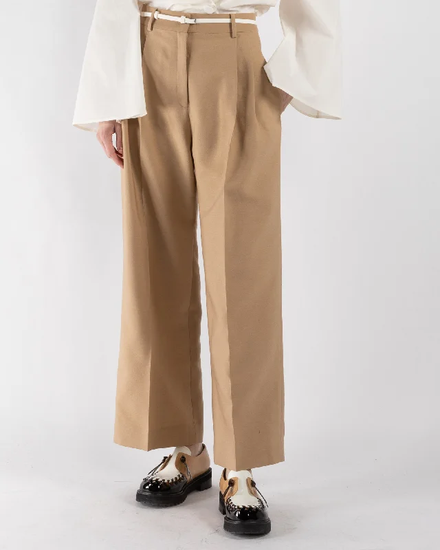 Pleated Trousers Trousers Chinos Classic