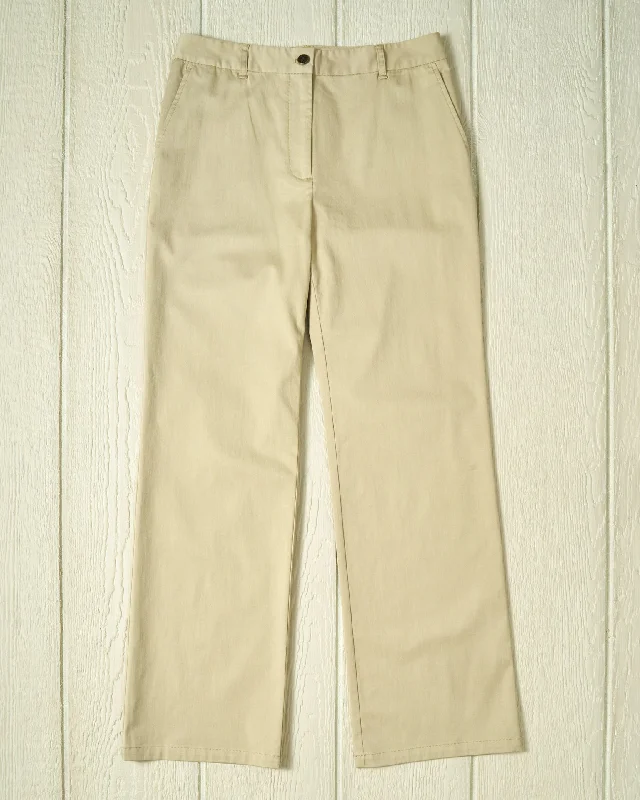 Women's Trousers in Khaki Trousers Fall Fleece