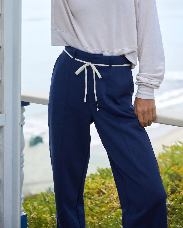 Cotton Knit Trousers Trousers stylish elegant