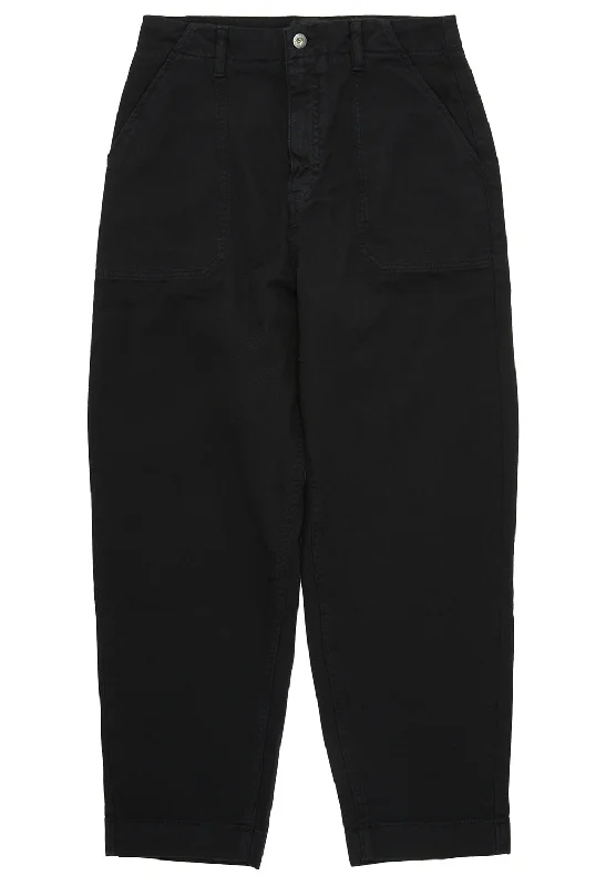 Finisterre Women's Yarrel Trousers - Black Trousers chic elegant