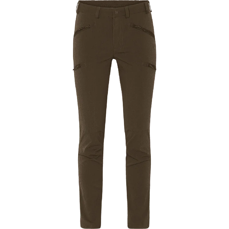 Seeland Women's Larch Stretch Trousers - Pine Green Trousers Leather Faux