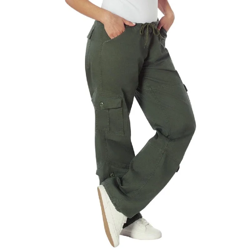 Rothco Womens Vintage Paratrooper Fatigue Pants Classic Chino Pants