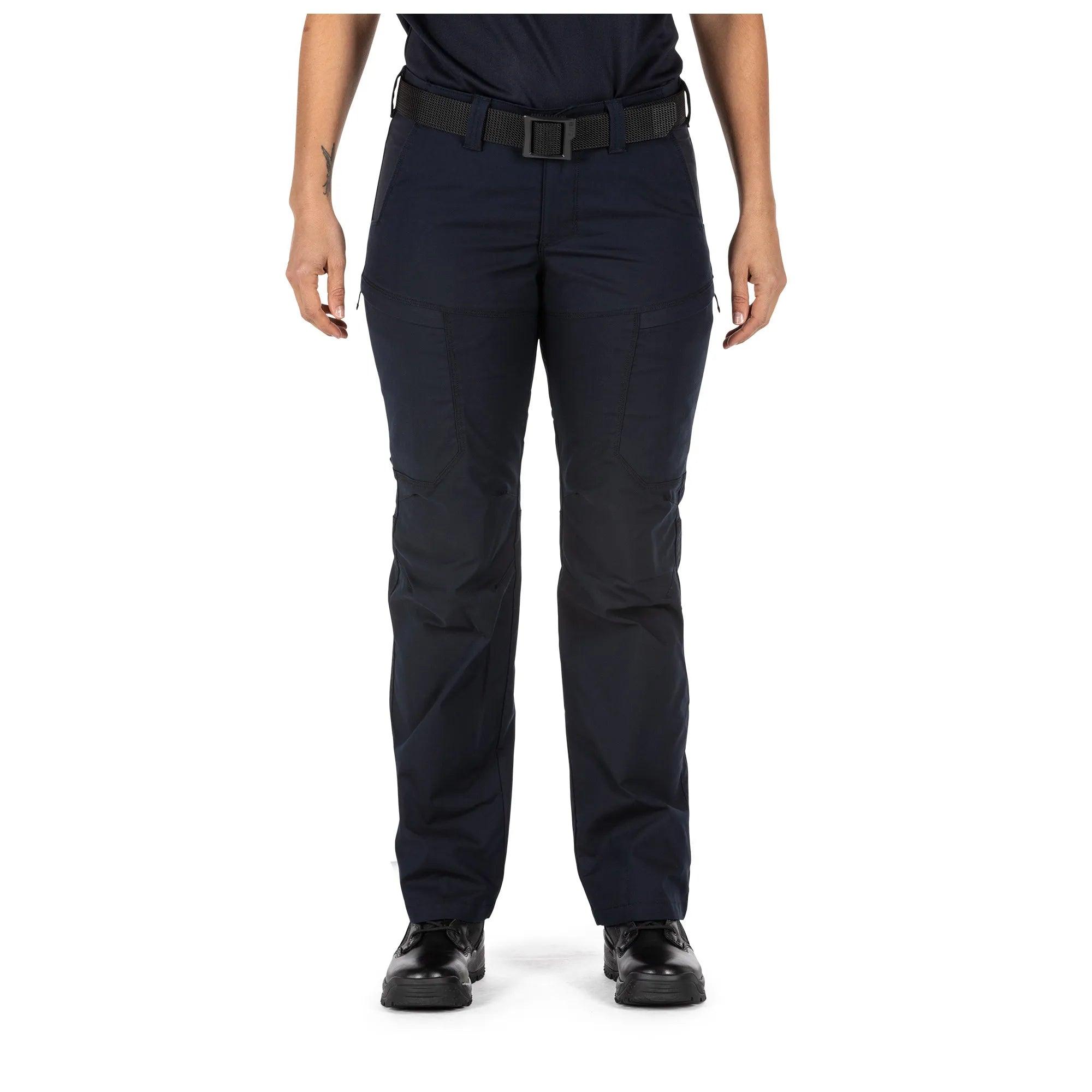 5.11 Tactical Women's Apex Pants - Dark Navy Comfy High-Waist Jeans