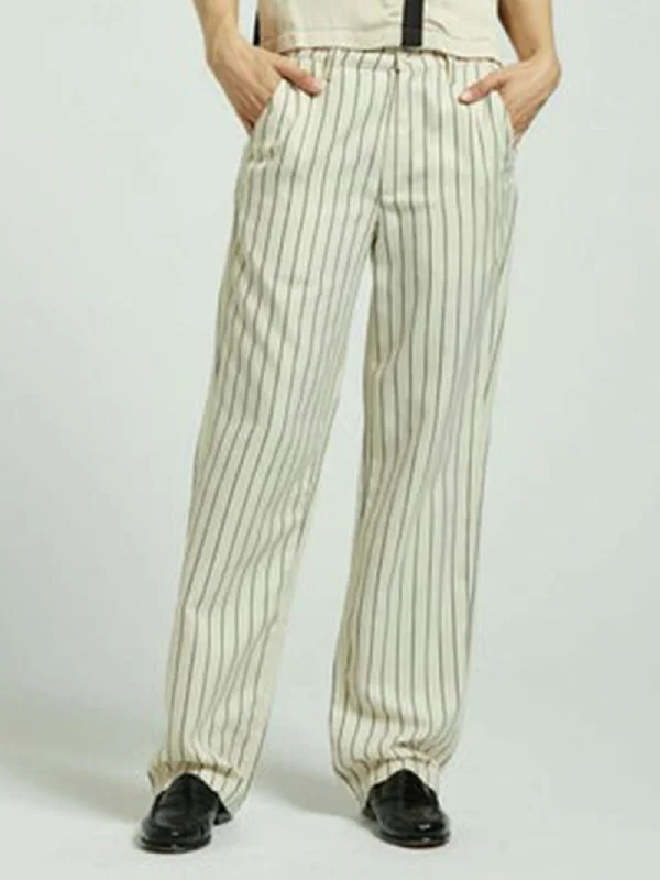 Bedford Pants Relaxed High-Waist Trousers