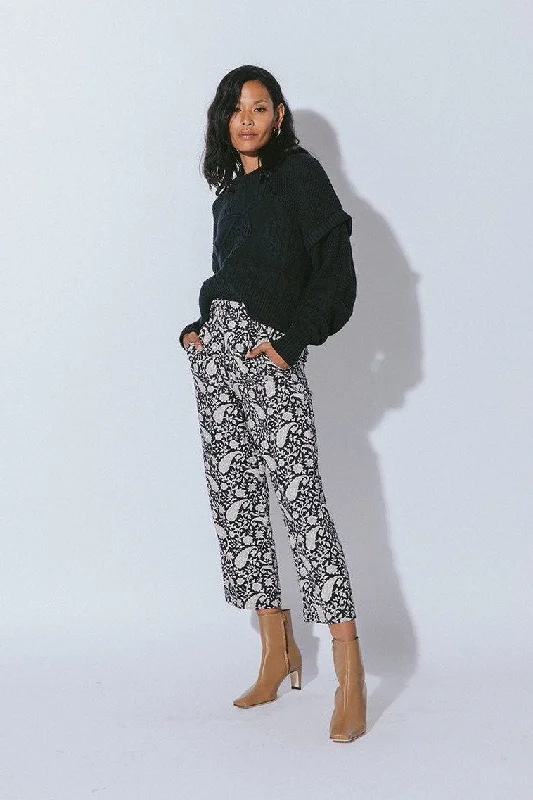 Cleobella Dana Trouser in Paisley Floral Trousers Business Professional