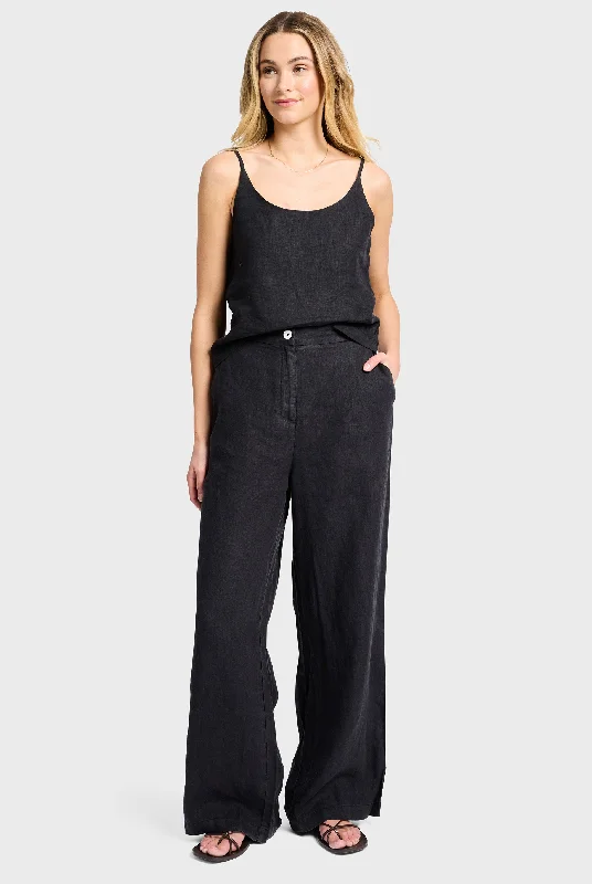 Linen Relaxed Trouser Trousers luxurious high-end