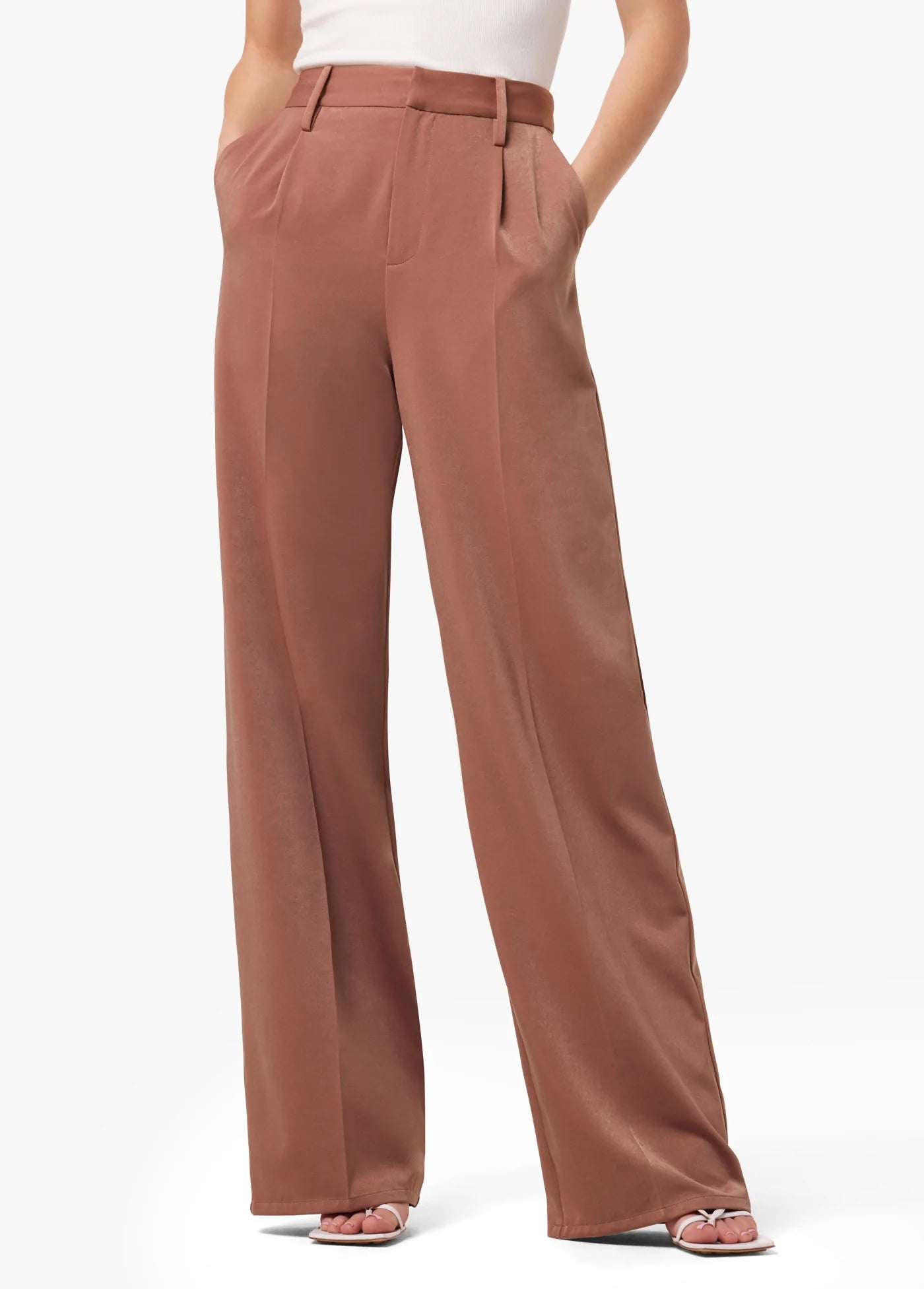 Joes Jeans The Flaunt Trouser Dusty Rose Trousers Ceremony Elegant