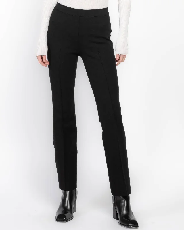 Long Check Kick Pants Formal Dress Pants