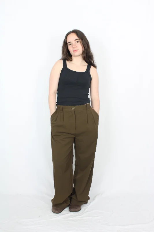 Ruby - Wide Leg Trousers Trousers Designer Luxury