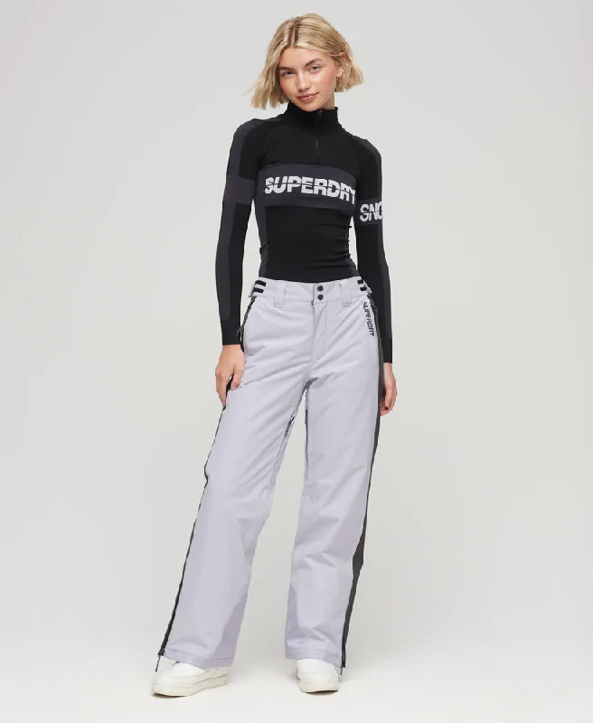 Core Ski Trousers | Purple Heather Trousers chic fashionable