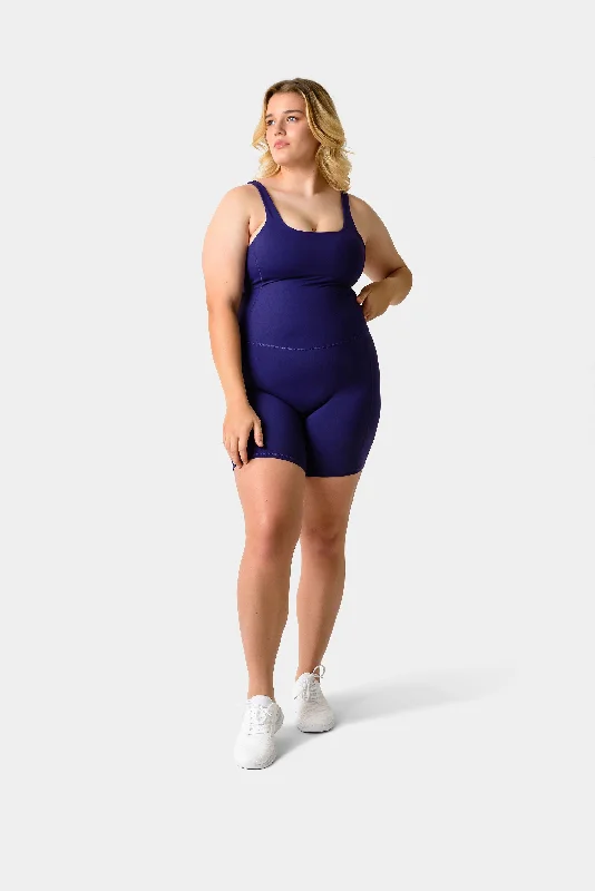 Cora Athletic Bodysuit - Rhodonite Comfortable Bodysuit with Thong Back