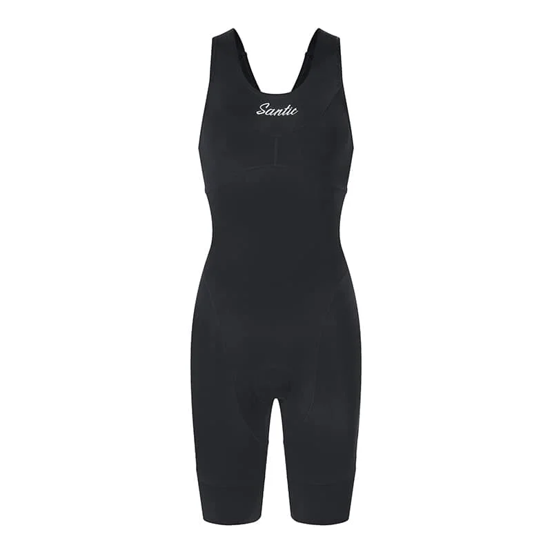 Santic MIX Women's Triathlon Bodysuit Fashionable Bodysuit with Long Sleeves