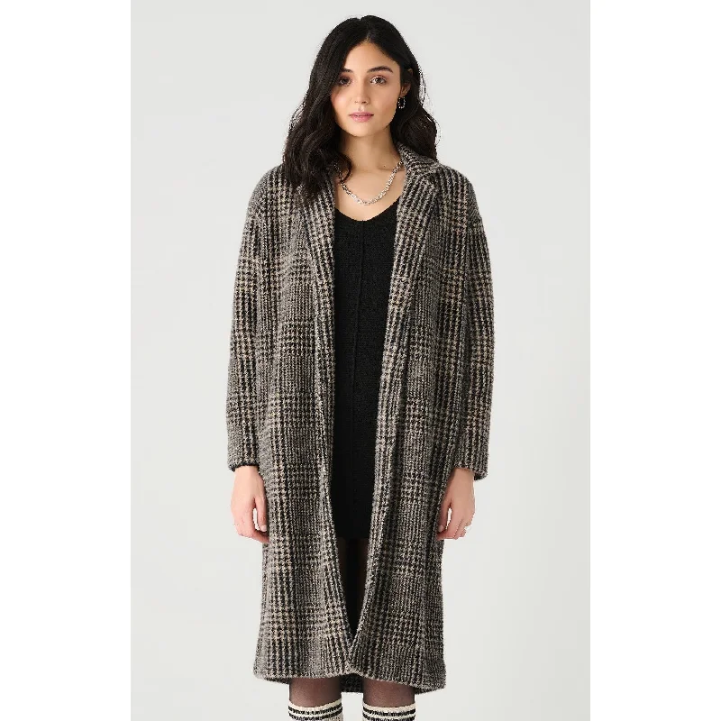 Dex Soft Knit Coat Double-Breasted Trench