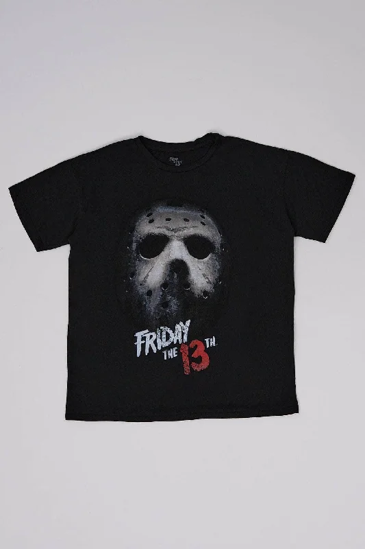 Friday The 13th Graphic Relaxed Tee Fleece Nylon Spandex