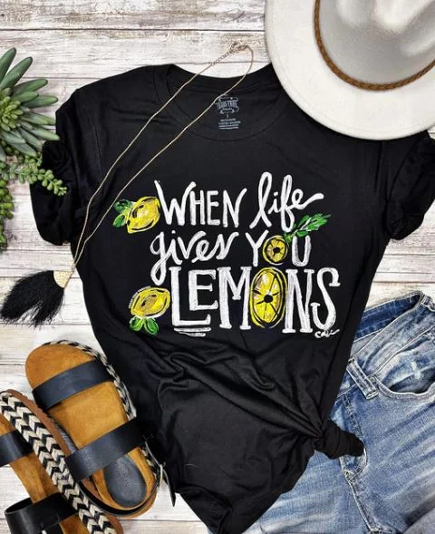 Callie Ann Stetler Lemons Tee Casual Formal Business