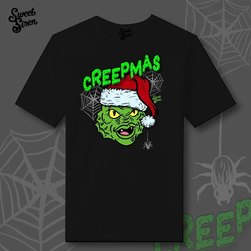 Creepmas-SALE! - Unisex Tee Front Pockets Side Pockets Patch Pockets