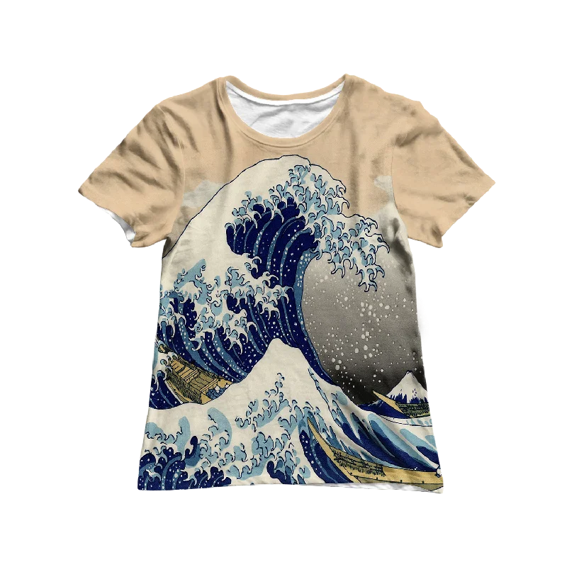 Great Wave Women's Tee Cozy Warm Stylish