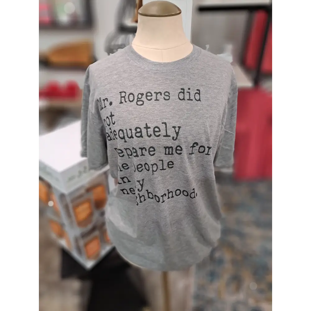 Mr. Rogers Unisex Shirt Zippered Buttoned Snapped