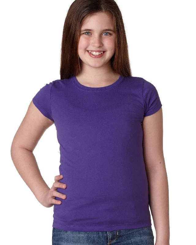 Next Level Girls Princess Tee | Purple Rush Modern Contemporary Chic