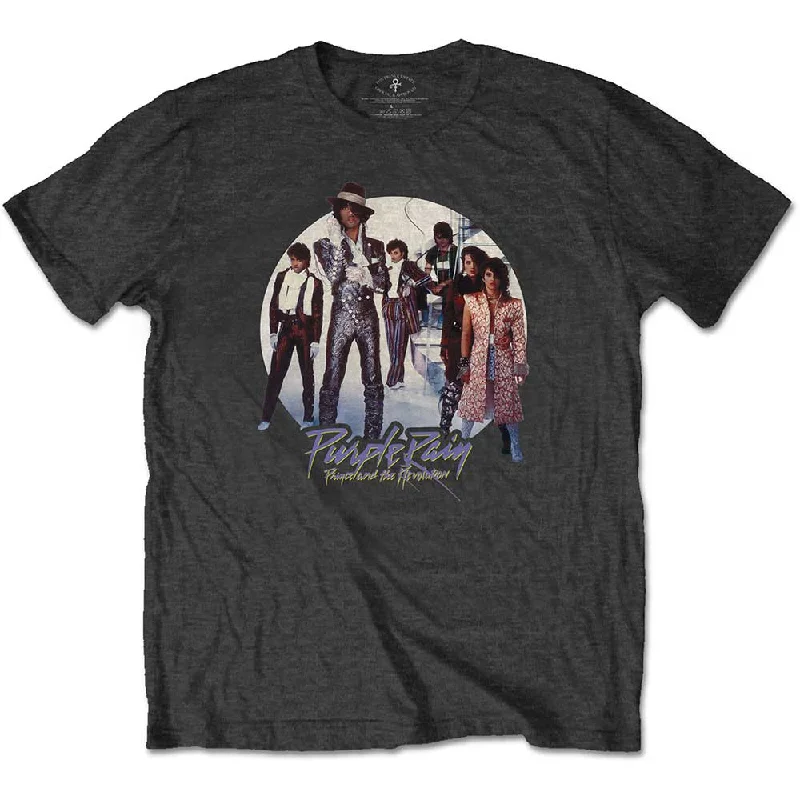 SALE | Prince | Official Band T-shirt | Purple Rain Circle Plaid T-Shirt Polka Dot Checkered