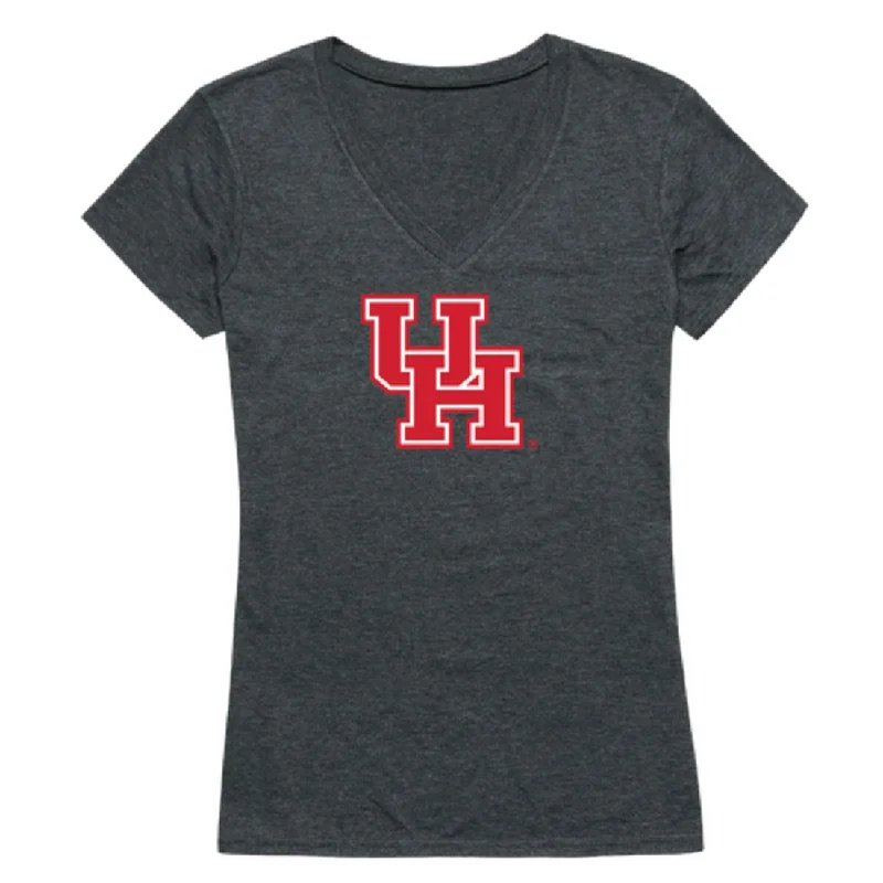 University of Houston Cougars Womens Cinder T-Shirt Layered Multi-layer Single Layer