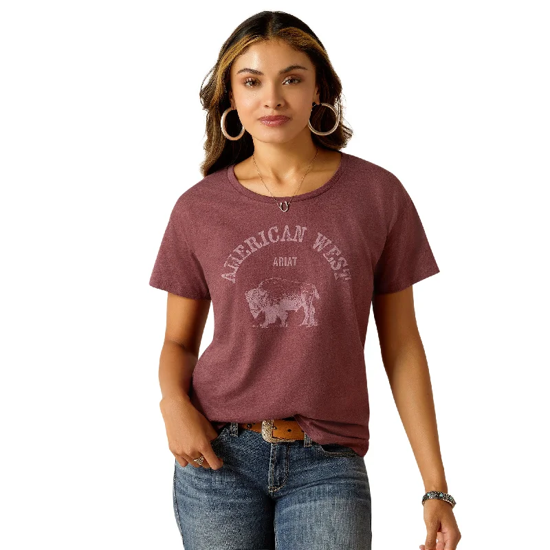 American West Tee Modern Contemporary Chic