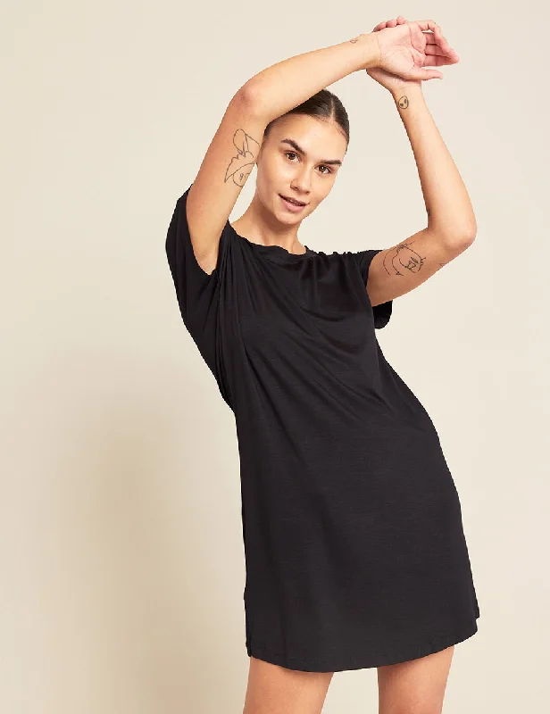 Goodnight Nightdress - Black Tunics Stylish modern