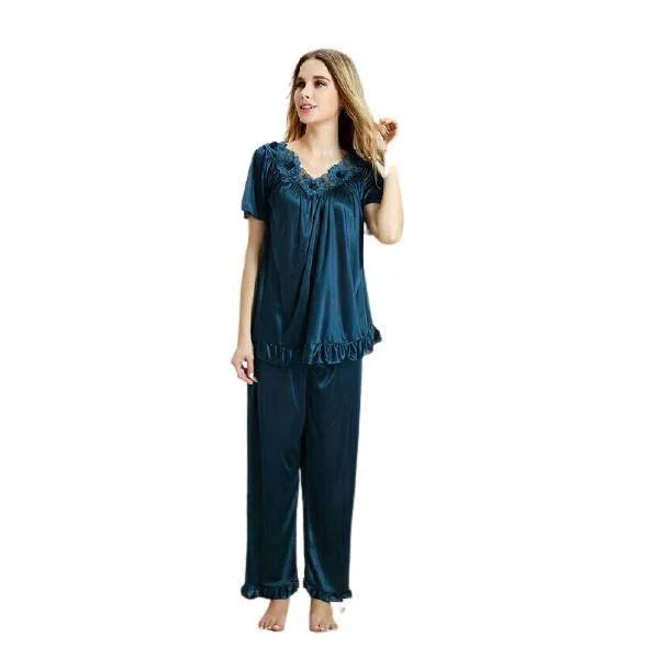 Ladies Nightdress For Winter | Peacock Soft Nightdress For Women | Front Closed Bridal Nightwear Tunics New arrival