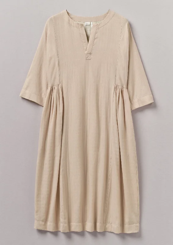 Soft Double Faced Cotton Nightdress | Soft Heather/Celery Tunics Exclusive limited